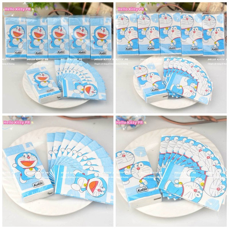 Khăn giấy bỏ túi Doremon Doraemon