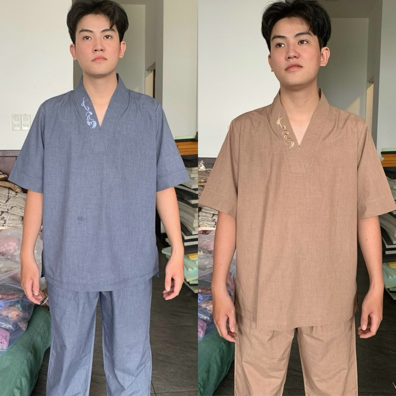 Tim Tâm# Nam Thiền # Quần Áo Nam Đi Chùa