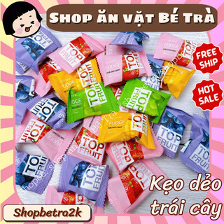 Kẹo dẻo Top Fruit trái cây, kẹo dẻo trái cây (Gói 280gr)