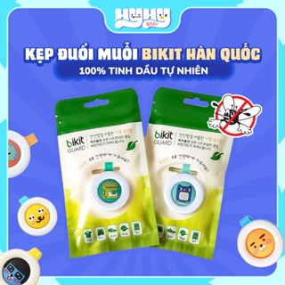 Kẹp Đuổi Muỗi Hương Tinh Dầu BIKIT Hàn Quốc - Chiết Xuất 100% Chanh Xả, Ngăn Ngừa Côn Trùng Có Hại Cho Bé