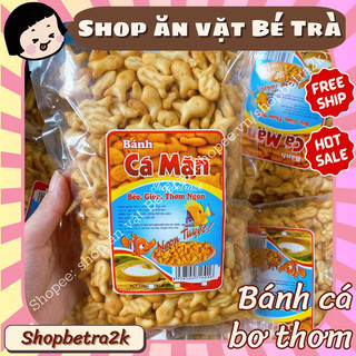 Bánh cá mặn, cá ngọt bơ thơm, các hình chữ số cute |gói lớn~135gr tự chụp|