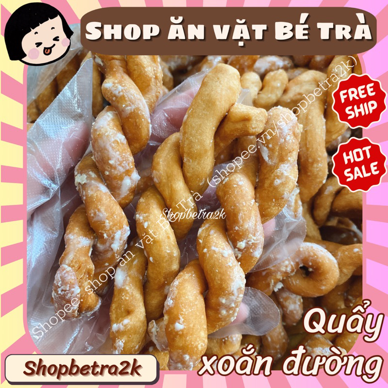 |500gr| Quẩy xoắn đường giòn tan