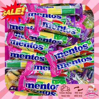(Combo 10 gói) Kẹo Mentos Vị Trái Cây/ thỏi mini 5viên