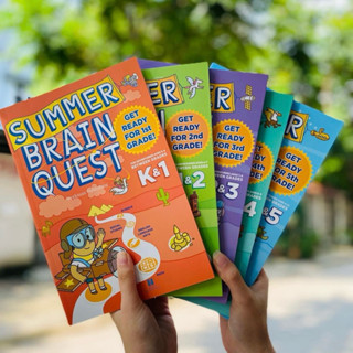 Sách- Summer brainquest- sách bài tập rèn luyện tư duy bằng Tiếng Anh