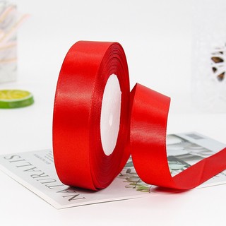 [ Sỉ cuộn 22 mét ] Ruy băng lụa 2cm loại đẹp