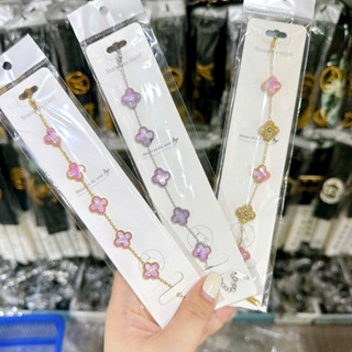 Lắc tay titan cỏ 4 lá may mắn Shop Chavi Clothing chuyên sỉ phụ kiện