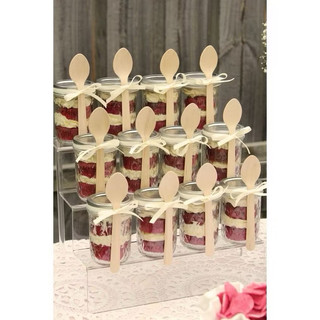 Thìa gỗ , dĩa gỗ gói 100 chiếc sz 16cm