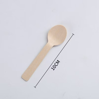 Thìa gỗ , dĩa gỗ gói 100 chiếc sz 16cm
