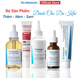 Dr Melaxin ,Bộ sản phẩm TX dr melaxin giảm thâm mụn ,sạm nám ,tàn nhang dành cho da khô