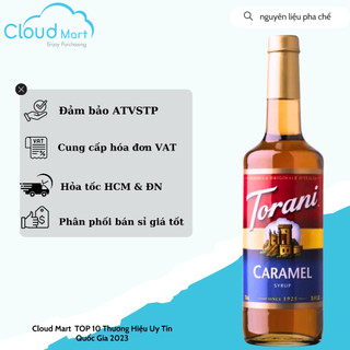 Syrup Torani Caramel 750ml - Giá tốt nhất thị trường