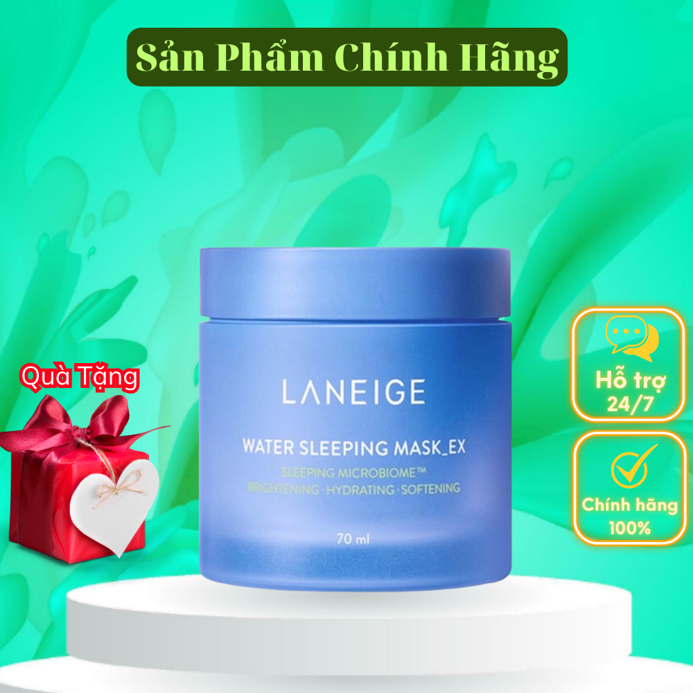 Mặt Nạ Ngủ Dưỡng Ẩm Laneige Water Sleeping Mask EX 70ml - MMA