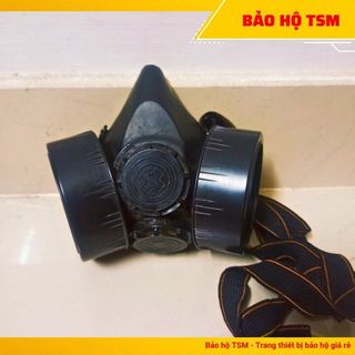 Mặt nạ phòng độc 2 phin lọc Green Eagle BB306 lọc bụi, phun sơn, phun thuốc khử mùi