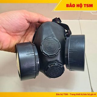 Mặt nạ phòng độc 2 phin lọc Green Eagle BB306 lọc bụi, phun sơn, phun thuốc khử mùi