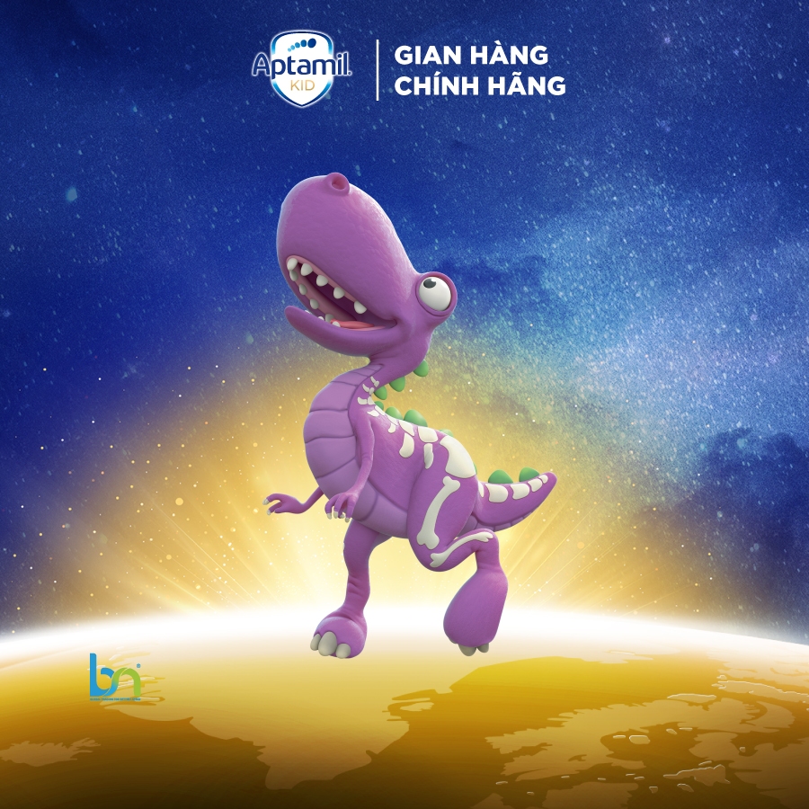 Gấu khủng long siêu cute mềm mịn