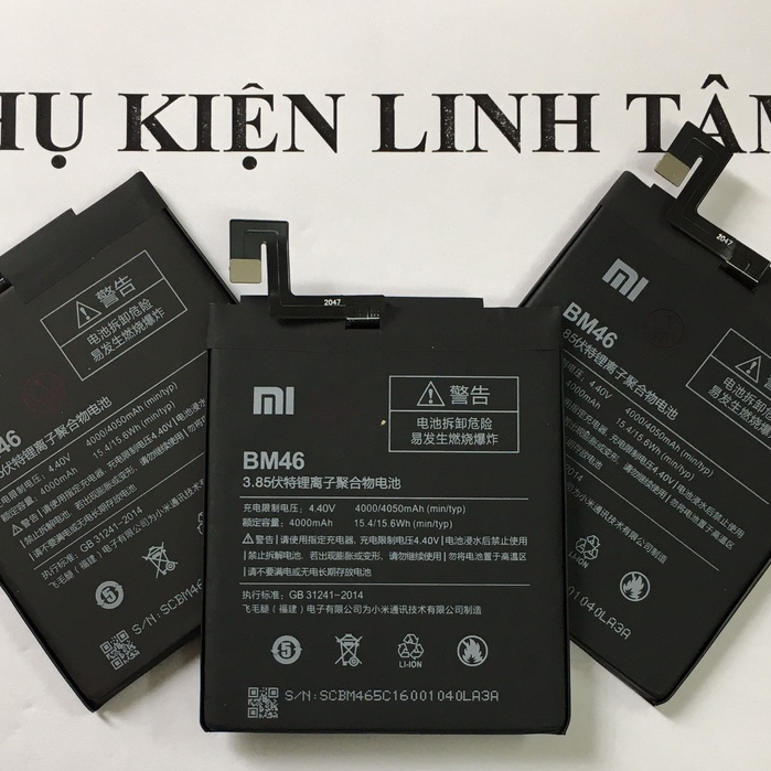 Pin Xiaomi RedMi Note 3 BM46 - New