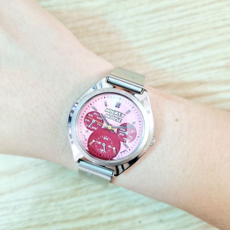 Đồng hồ nữ Mikey Mouse 6 kim