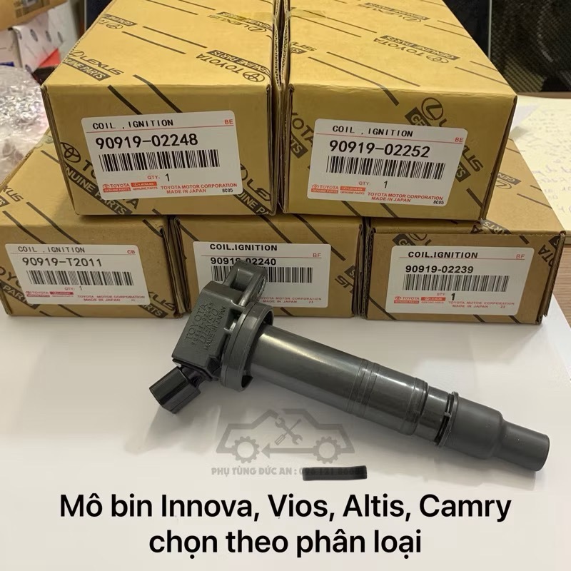 Mô bin, bô bin đánh lửa Innova, Vios, Altis các đời… mobin