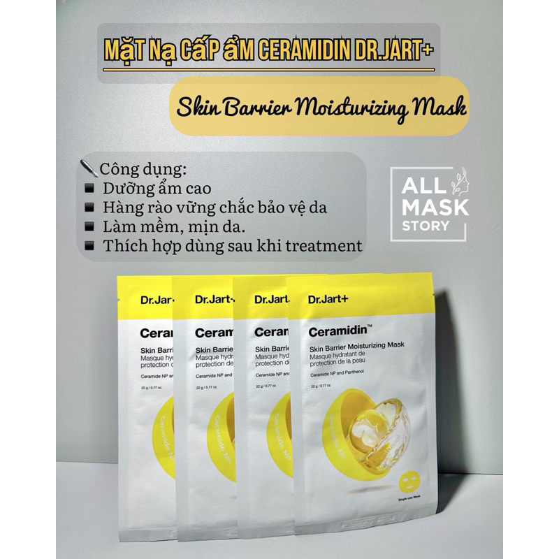 [DUTY FREE] MẶT NẠ DƯỠNG ẨM PHỤC HỒI CERAMIDIN DRJART+