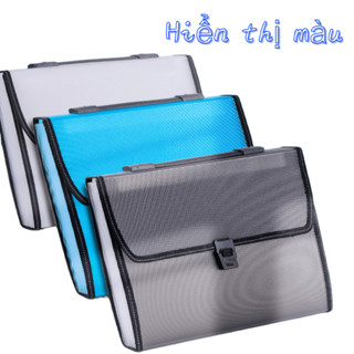 A4 Cặp đựng tài liệu 12 ngăn Cặp Tài Liệu nhiều ngăn hồ sơ dày cao cấp  tệp đựng văn bản có chiều dài tăng