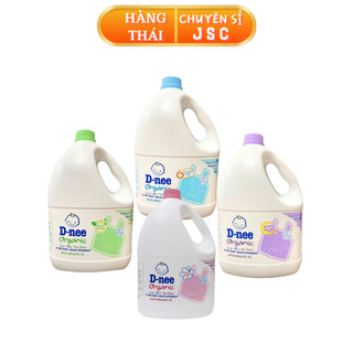 Nước Giặt Dnee Organic 3000ml Chính Hãng Thái Lan Có Tem Đại Thịnh-Nước Giặt Áo Quần Trẻ Em.. !A !