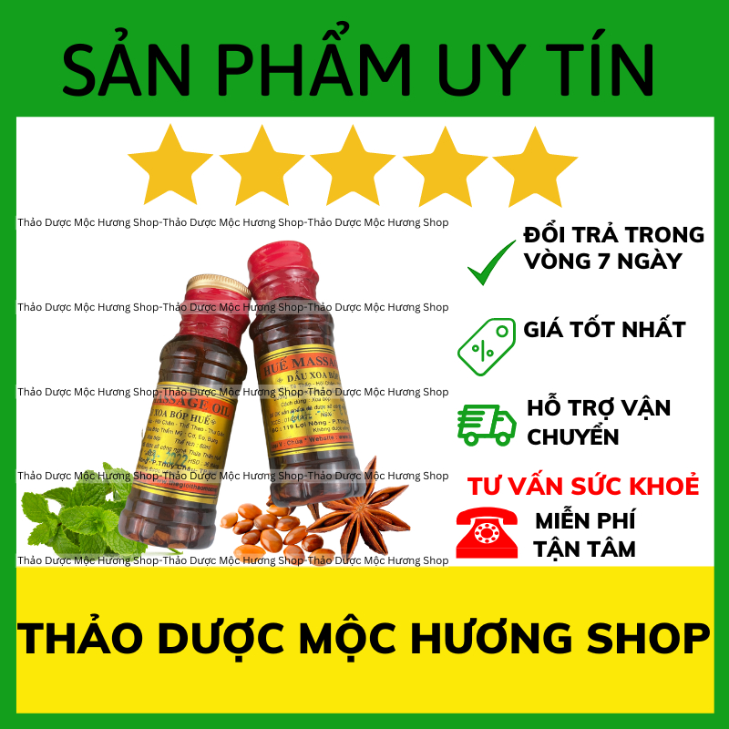 Dầu Xoa Bóp Huế ( Dầu MASSAGE HUẾ THUẬN THÀNH)
