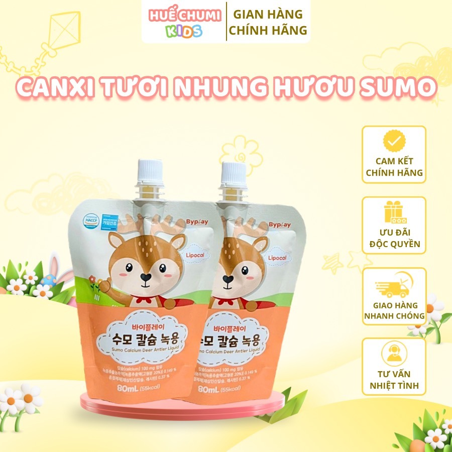 Gạc Hươu Non Canxi tươi SUMO Giúp Bé Ăn Ngon Và Tăng Cường Chiều Cao Cho Bé - Huế Chumi Kids