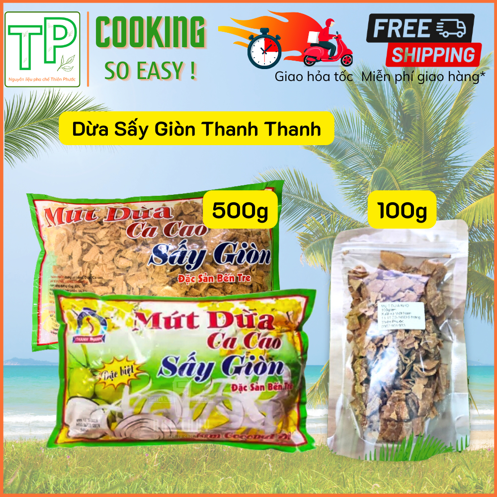 dừa sấy giòn Thanh Thanh