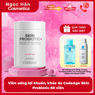 Viên uống lợi khuẩn CodeAge Skin Probiotic 60 viên - Ngochan Cosmetic