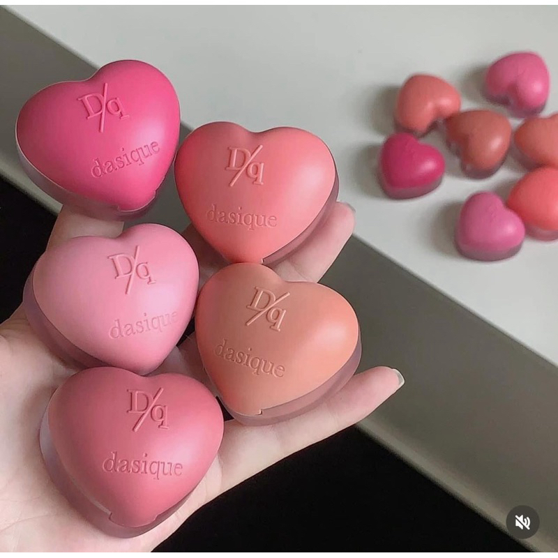 [Dasique] Son Kem Bùn Lì Dasique Souffle Color Pot Kèm Cọ