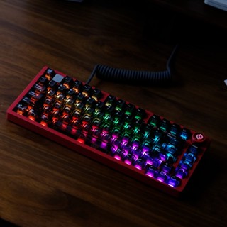 [HỎA TỐC HN - HCM] Bộ nút bàn phím cơ | Keycap Cherry Aifei PC Xuyên led - Đen