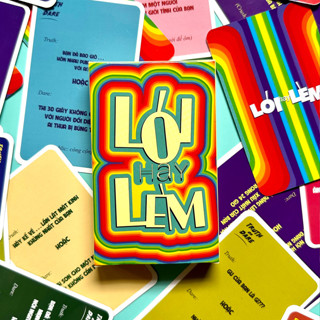 Bộ bài lói hay lèm drinking game truth or dare boardgame thách hay thật học đường cho bạn bè hài hước