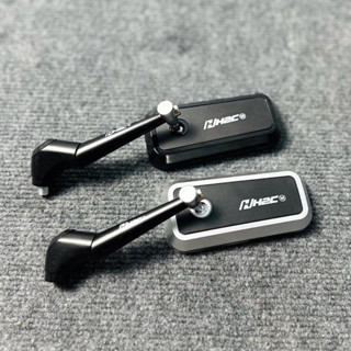 GƯƠNG CHIẾU HẬU NHỰA KIỂU H2C VUÔNG TẶNG KÈM ỐC 10li GẮN BÊN TRÁI PHỤ KIỆN PHỤ TÙNG