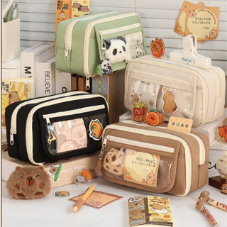 Hộp bút túi đựng bút làm từ vải đẹp và dễ thương có nhiều ngăn nhiều kích cỡ rất tiện lợi cho học sinh sinh viên