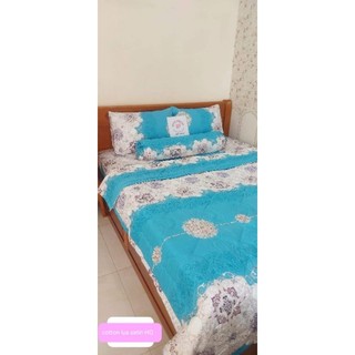 CHĂN GA GỐI vải cotton lụa satin Hàn Quốc 100%