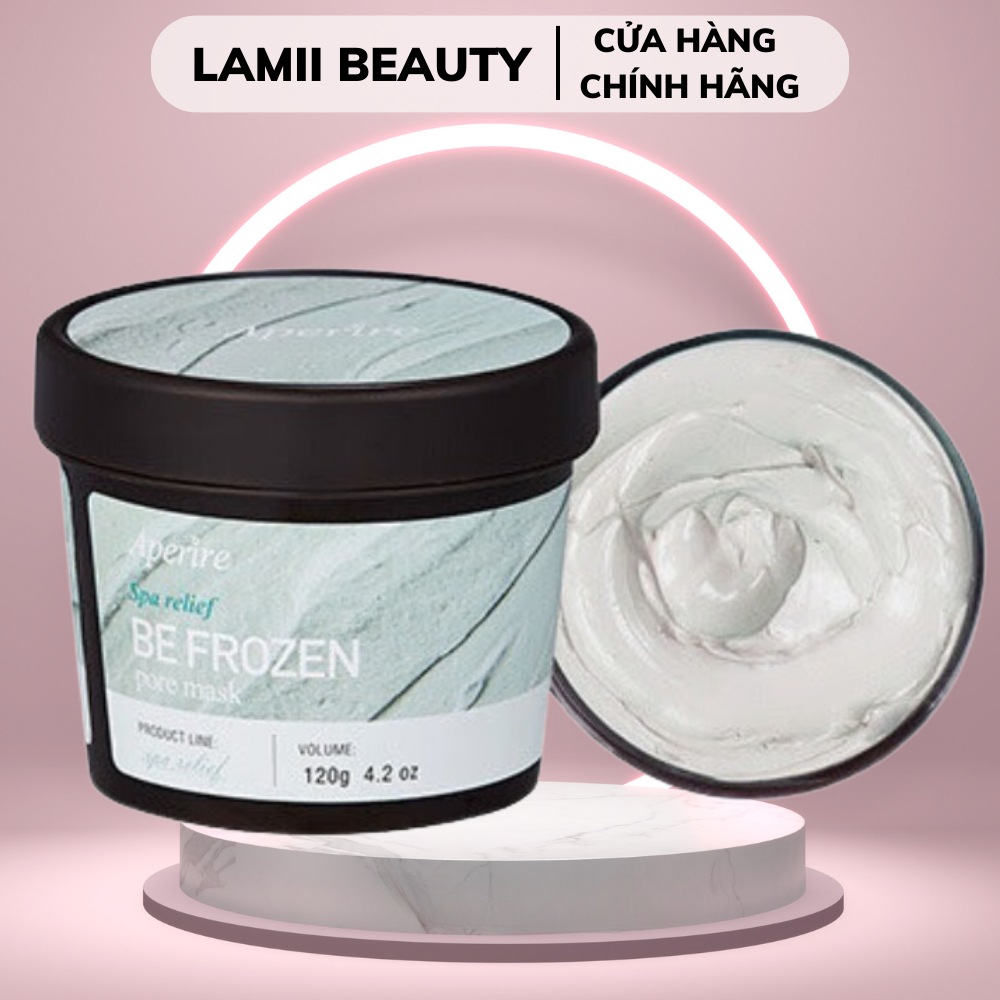 MẶT NẠ ĐẤT SÉT BĂNG LẠNH APERIRE SPA RELIEF BE FROZEN/  VOLCANIC