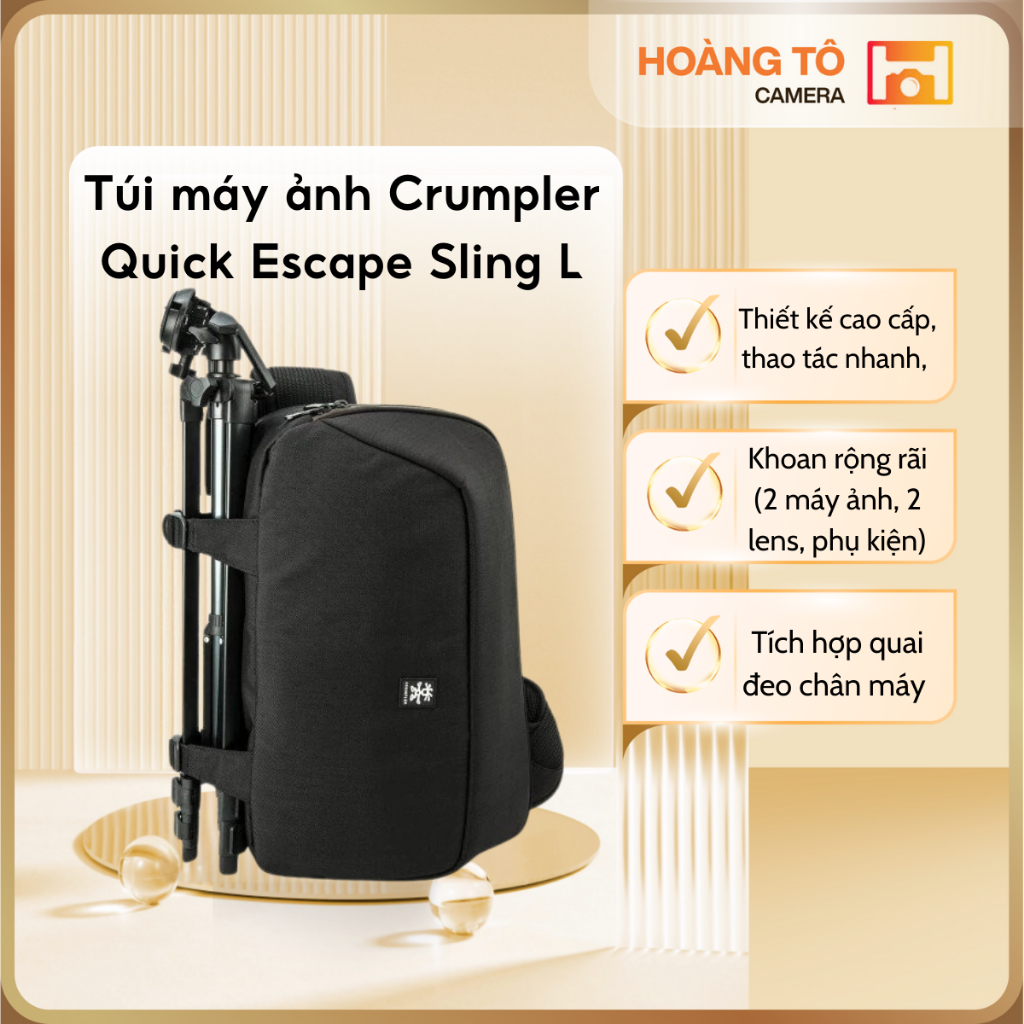 Túi máy ảnh Crumpler Quick Escape Sling L