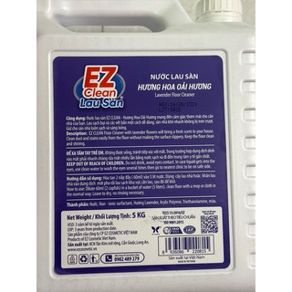 NƯỚC LAU SÀN LAVENDER 5kg