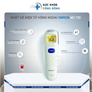 Nhiệt Kế Điện Tử Đo Trán Omron MC-F300