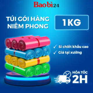 [1kg] Túi đóng gói niêm phong - Bọc đóng hàng tự dính - Tiện lợi, Tiết kiệm