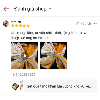 Khăn Viscose HimHip Khăn Vuông 53x53cm Khăn Quàng Cổ Quà Tặng Khăn K55-L01
