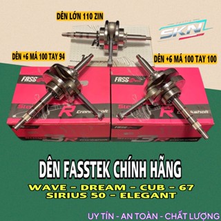 Dên FASSTEK Racing +6/+8 (12mm) Má 100 Tay 94 - 100 - Zin 110 chính hãng