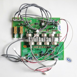 Bo master music lắp ampli pcb xanh