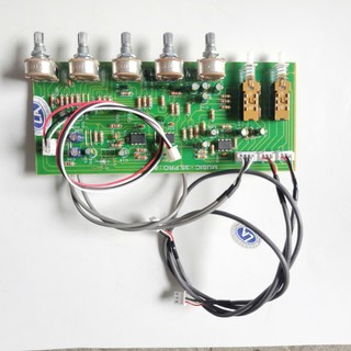 Bo master music lắp ampli pcb xanh