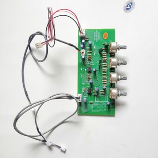 Bo master music lắp ampli pcb xanh