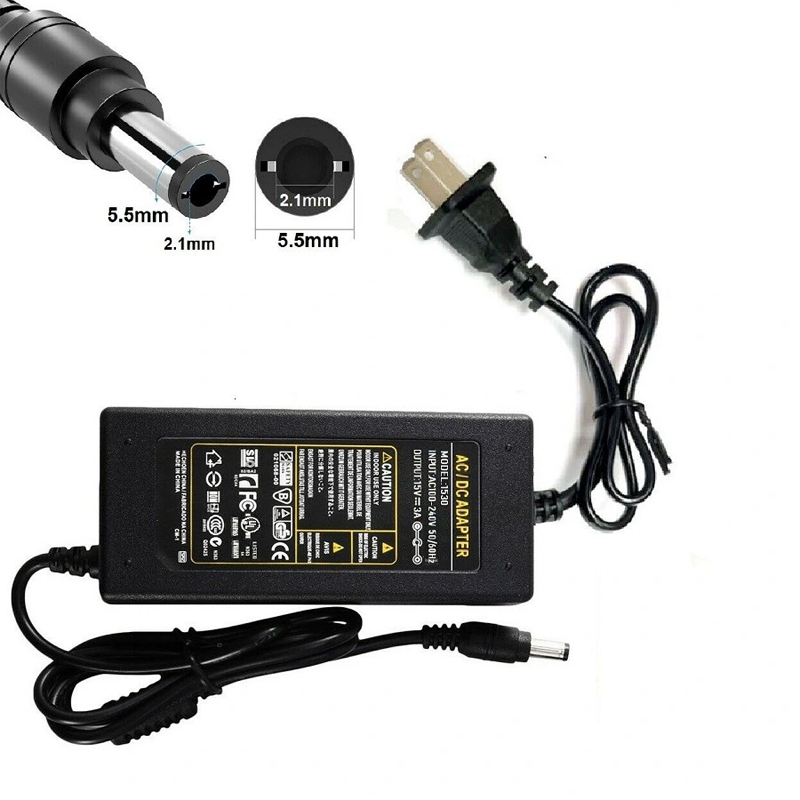 Adapter 15V 3A Jack DC 5.5*2.1mm