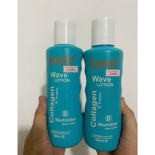 (Mua 4 tặng 1) Kem Uốn Nóng roxy - uốn Lạnh Cao cấp Lusix Collagen Wave Lotion 1000ml