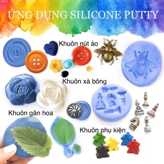 Silicone Đất Sét Làm Khuôn 1A:1B -Bảo Minh Epoxy
