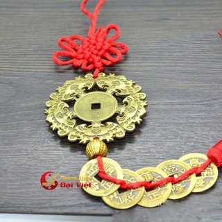  COMBO - Dây treo ngũ phúc lâm môn kết xu ngũ đế 