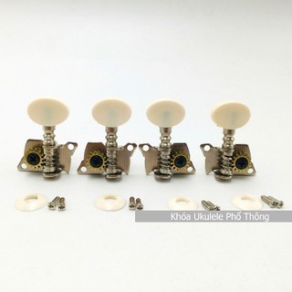 Bộ khóa đàn Ukulele tai trắng phổ thông nhất