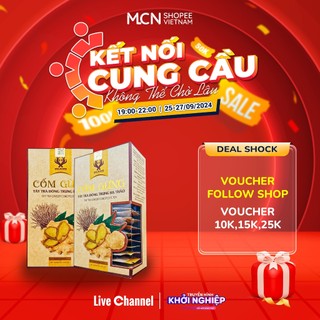  Cốm Gừng Tây Trà Đông Trùng Hạ Thảo Hỗ Trợ Tiêu Hóa, Chống Viêm, Giảm Ho 20 Gói * 5g | Hoàng Linh Biotech HLB
